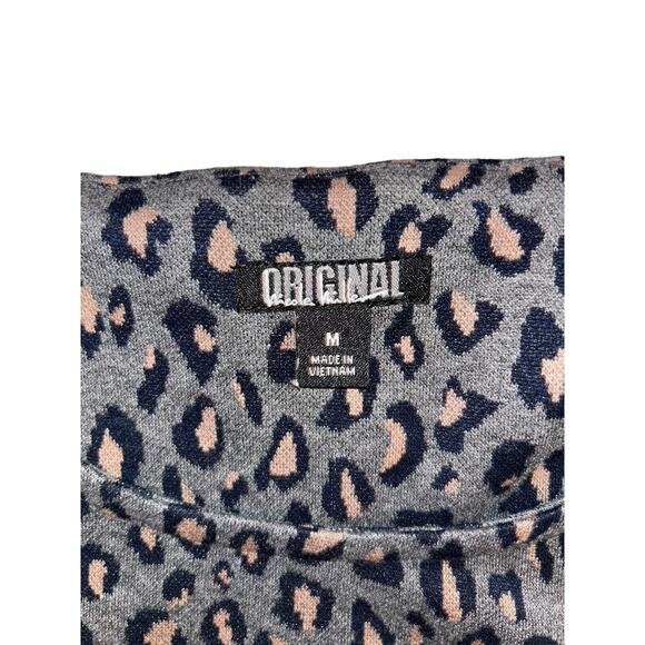 NICOLE‎ MILLER ORIGINAL DRESS POCKETS 3/4 SLV GRAY BLACK PINK M Retail $180 - Picture 9 of 10